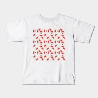 Rotating Round Geometric Shapes Pattern Kids T-Shirt